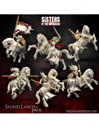 Sacred Lancers - Pack (Αδελφές - F) 50% de réduction en Octobre 2024