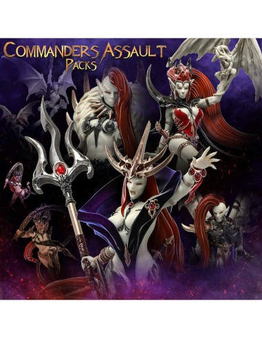 Commanders Asssault Packs (DE - F) les muscles