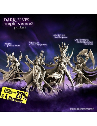 Box Heroines Box Dark Elves 2 (Fantasy) Livraison rapide