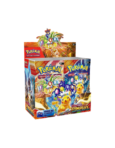 DISPLAY POKÉMON 36 BOOSTER ÉTINCELLES DÉFERLANTES de l' environnement