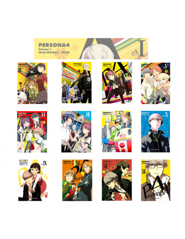 Persona 4 - Série Complète tome 1 à 13 le concept de la Pate a emporter 