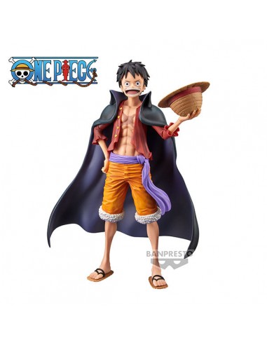 One Piece -  Figurine Grandista Nero Monkey. D. Luffy de l' environnement