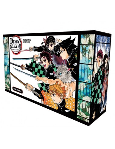 Coffret Intégrale Demon Slayer T01 à T23 livraison gratuite