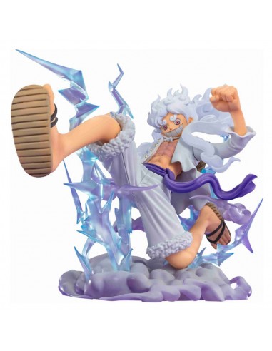 One Piece Figurine Monkey D Luffy Gear 5 Figuarts Zero Extra Battle la chaussure