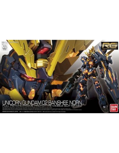 Gundam - Gunpla RG 1/144 Unicorn Gundam 02 Banshee Norn pas cher 