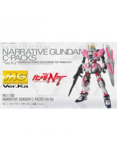 Gundam - MG 1/100 Narrative Gundam C-Packs Ver.Ka Comparez et commandez 