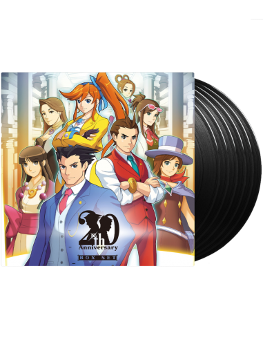 Ace Attorney 20th Anniversary Box Set (Original Soundtrack) Vinyle - 6LP le concept de la Pate a emporter 