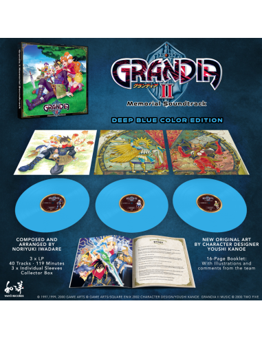 Grandia II Memorial Soundtrack 3LP en ligne