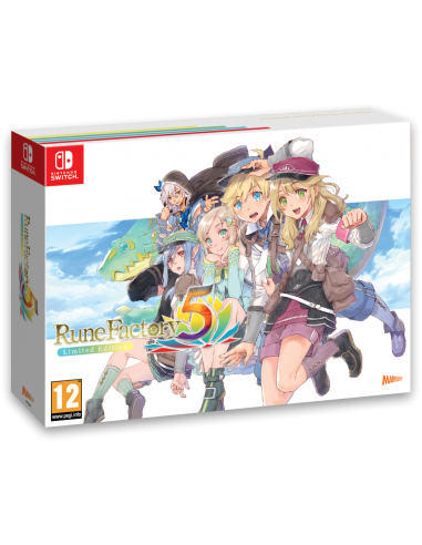 Rune Factory 5 Limited Edition Nintendo SWITCH Livraison rapide