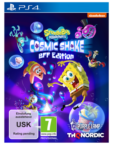 Sponge Bob Squarepants The Cosmic Shake BFF Edition PS4 de pas cher