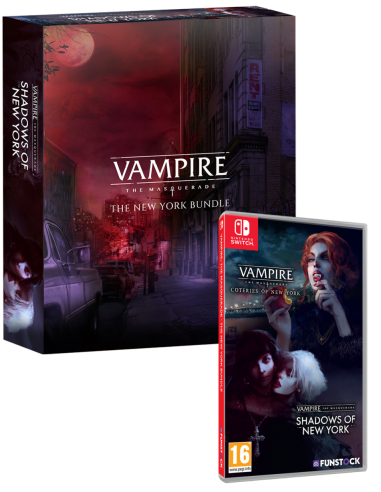 Vampire the Masquerade Coteries and Shadows of New York Collector Edition Nintendo SWITCH Vous souhaitez 