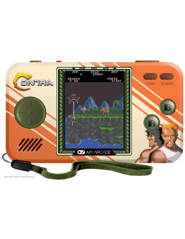 My Arcade - Contra Premium Edition - Console de Jeu Portable - 2 Jeux en 1 les ctes