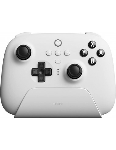 8Bitdo manette Bluetooth Ultimate pour Nintendo Switch & PC Windows - Blanc plus qu'un jeu 