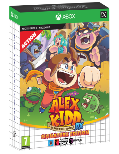 Alex Kidd in Miracle World DX Xbox Series X / Xbox One Signature Edition Véritable concentré