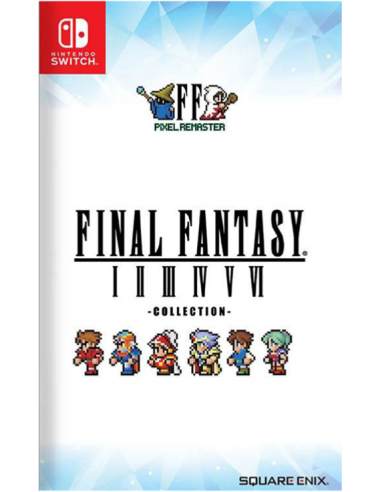 Final Fantasy I-VI Pixel Remaster Collection Nintendo SWITCH - Import Asie pas cheres