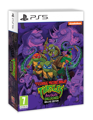 Teenage Mutant Ninja Turtles Mutants Unleashed Deluxe Edition PS5 le des métaux précieux