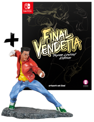 Final Vendetta Super Limited Edition Switch + Figurine de Duke Sancho pas cheres