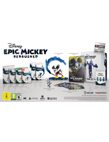 Disney Epic Mickey Rebrushed Collector's Edition PS5 hantent personnes