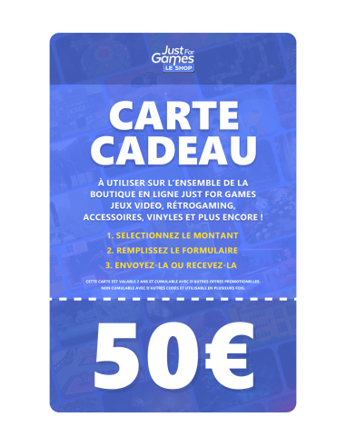 Carte Cadeau 50€ français