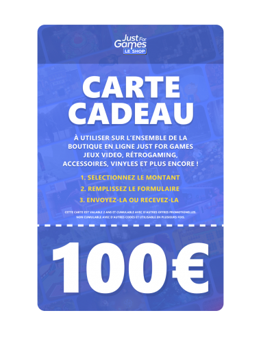 Carte Cadeau 100€ vente chaude votre 