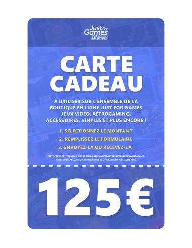 Carte Cadeau 125€ chez Cornerstreet bien 