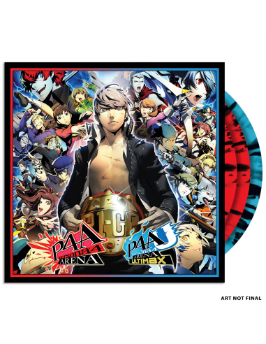 Persona 4 Arena & Persona 4 Arena Ultimax Vinyle 3LP Véritable concentré