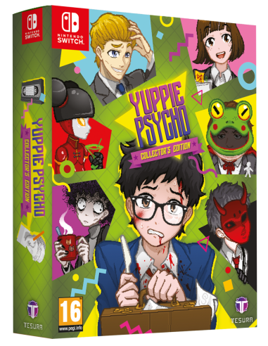 Yuppie Psycho Collector's Edition Nintendo Switch le concept de la Pate a emporter 