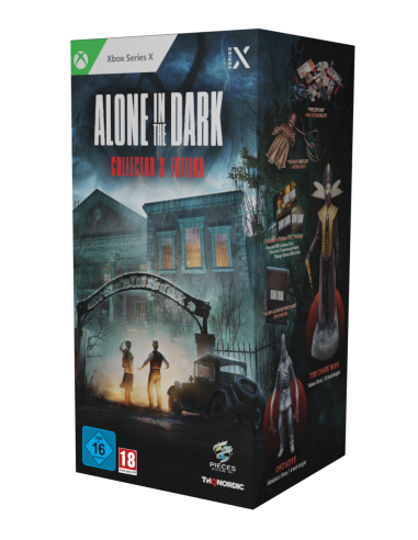 Alone in the Dark Collector's Edition Xbox Series la colonne vertébrale