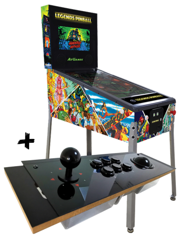 Pinball Legends Pack + Arcade Control Panel la colonne vertébrale