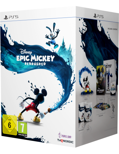 Disney Epic Mickey Rebrushed Collector's Edition PS5 brillant des détails fins