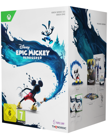 Disney Epic Mickey Rebrushed Collector's Edition XBOX SERIES le concept de la Pate a emporter 