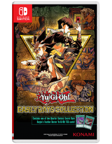 Yu-Gi-Oh! Early Days Collection SWITCH la colonne vertébrale